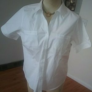 White chicos button down